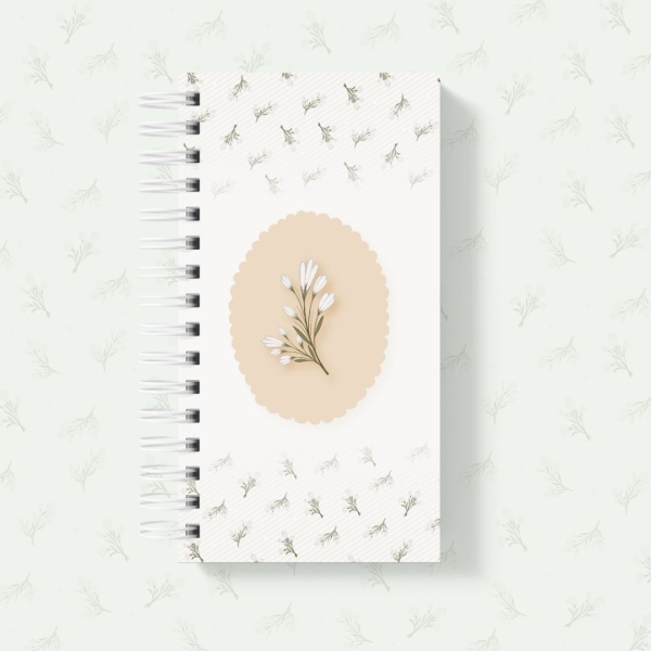 Planner Slim - Campo Bege 2025